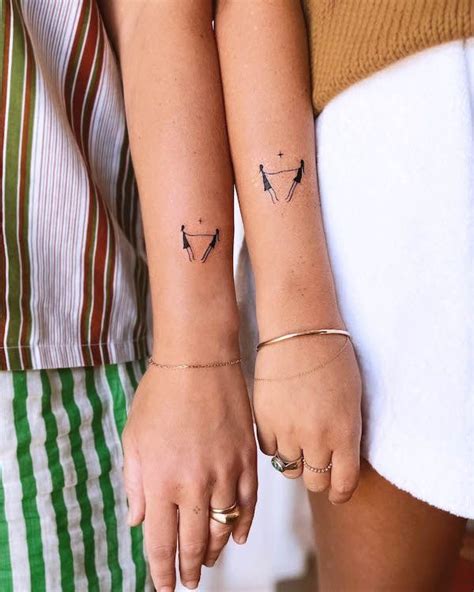 meaningful sister tattoo ideas|heart warming sister tattoos.